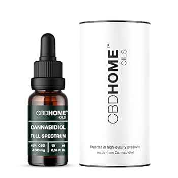 CBD HOME Oils - CBD Oil 40% - 10ml - Full Spectrum - Coconut